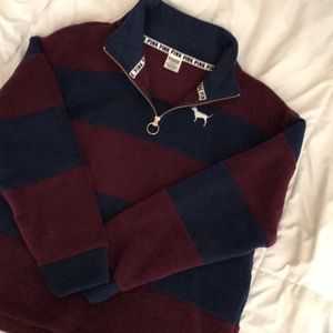 Victoria Secret half zip fleece.